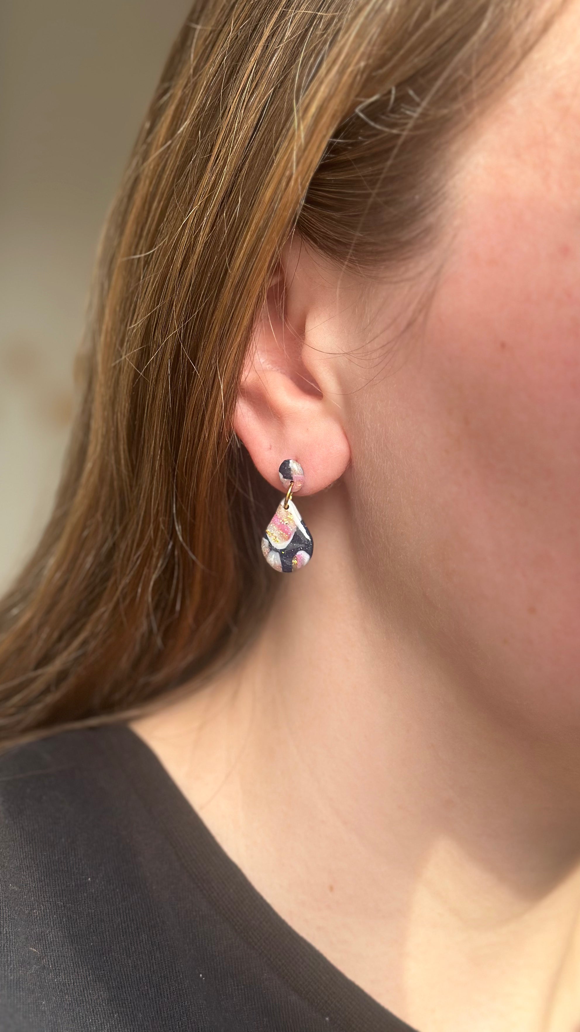 Boucles d'oreilles goutte