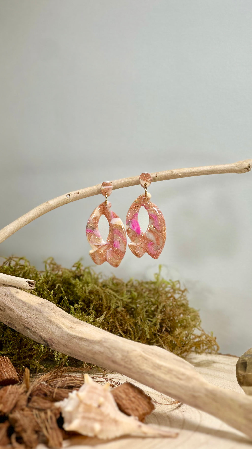 Boucles d'oreilles noeud