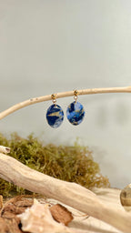 Boucles d'oreilles ovale