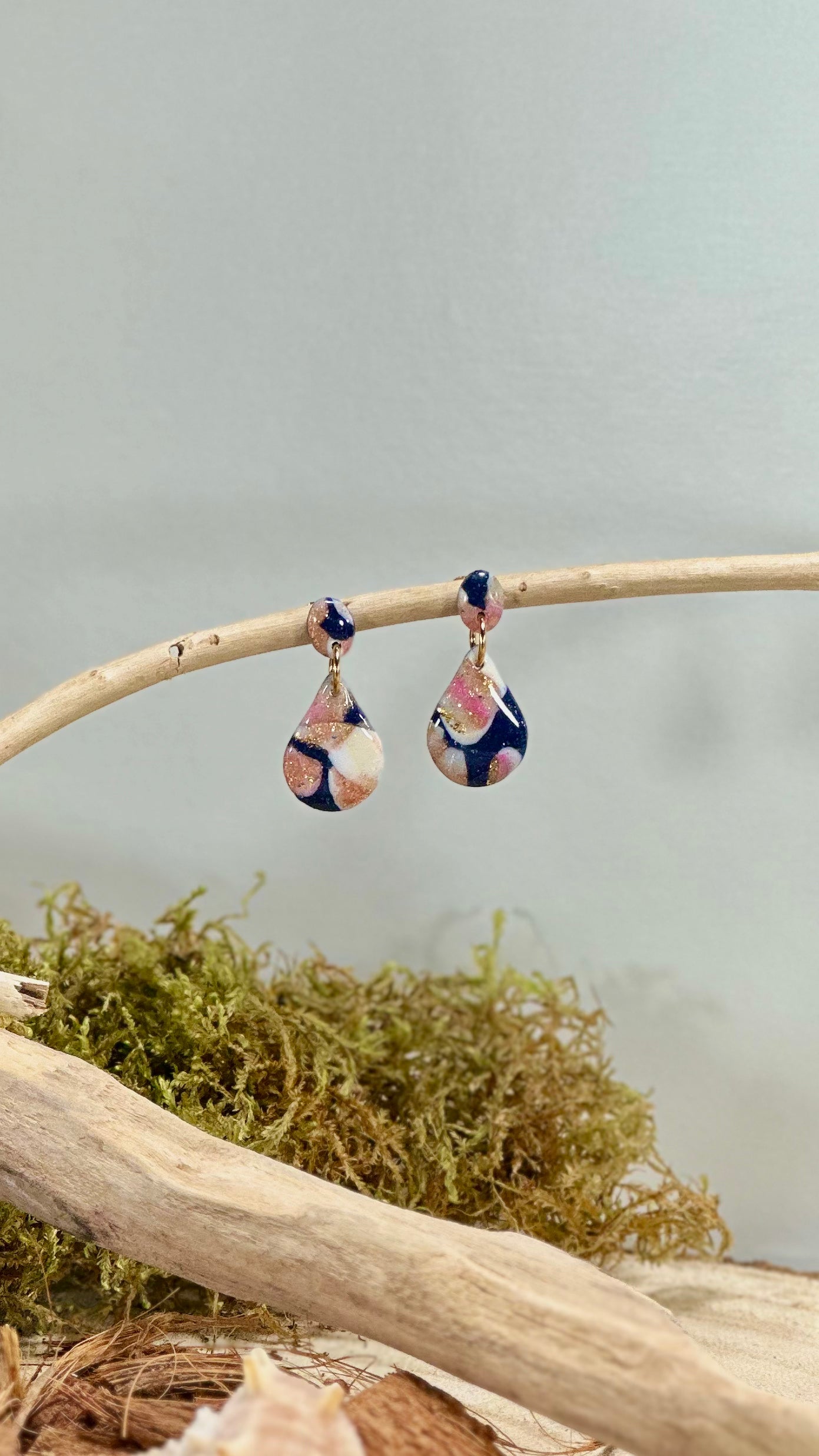 Boucles d'oreilles goutte